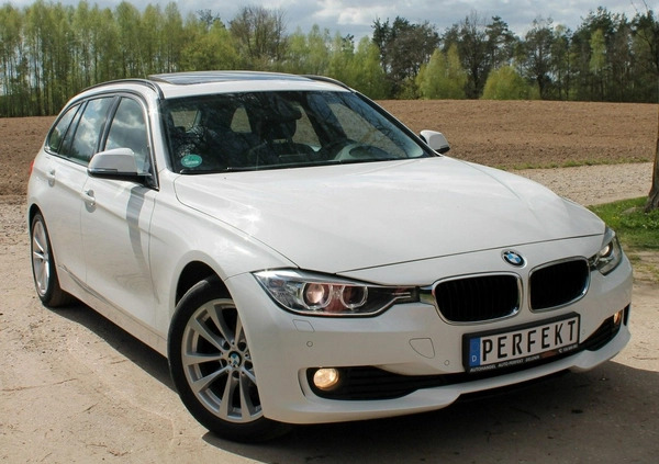 BMW Seria 3 cena 42999 przebieg: 240000, rok produkcji 2012 z Gozdnica małe 497